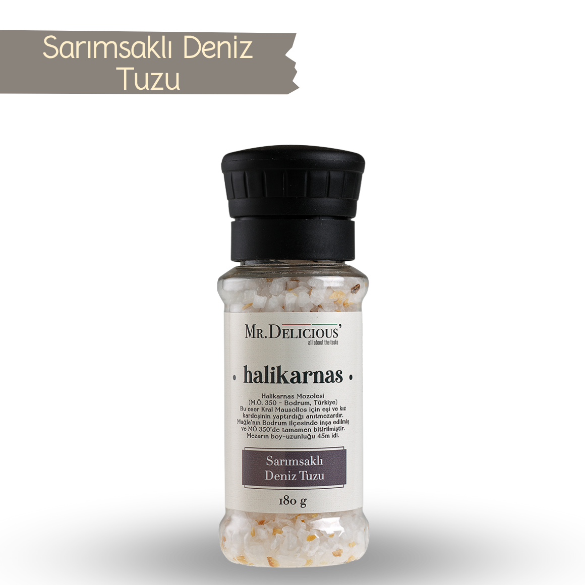 Sarımsaklı Deniz Tuzu Halikarnas