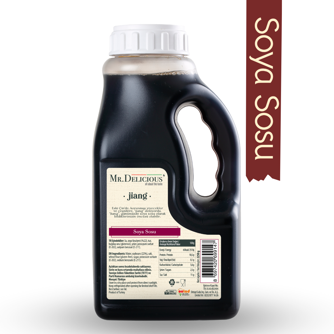 Soya Sosu Tavuk Sosu Et Sosu 2lt