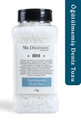 Doğal Granül Deniz Tuzu 1kg Vücut Peeling Tuzu - Masaj Tuzu - Yemek Tuzu