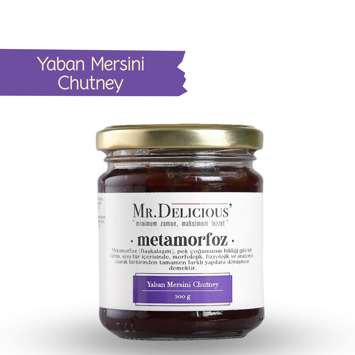 Yaban Mersini Chutney Sosu