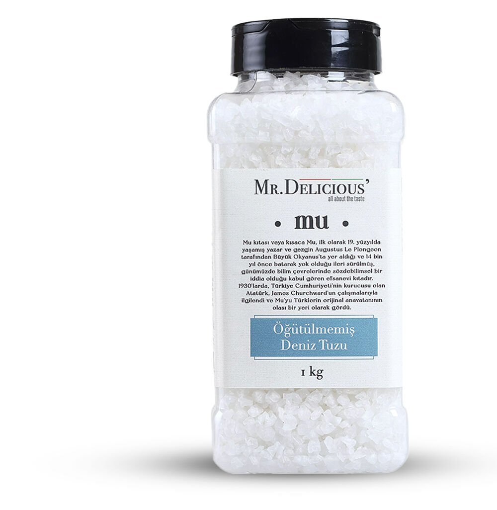 Öğütülmemiş Deniz Tuzu 1kg