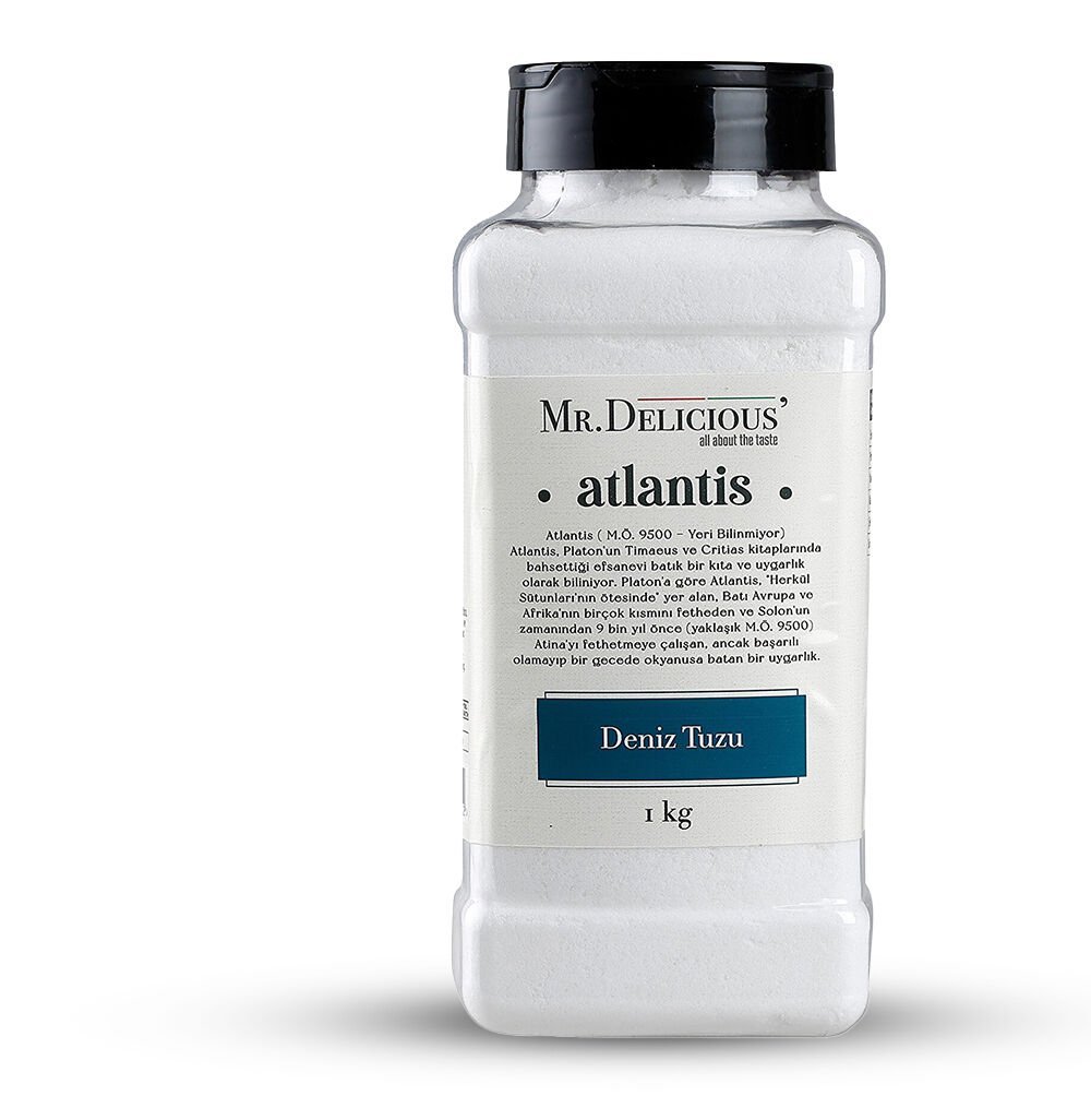 Öğütülmüş Doğal Deniz Tuzu