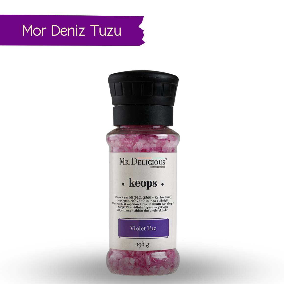 Mor Deniz Tuzu Violet
