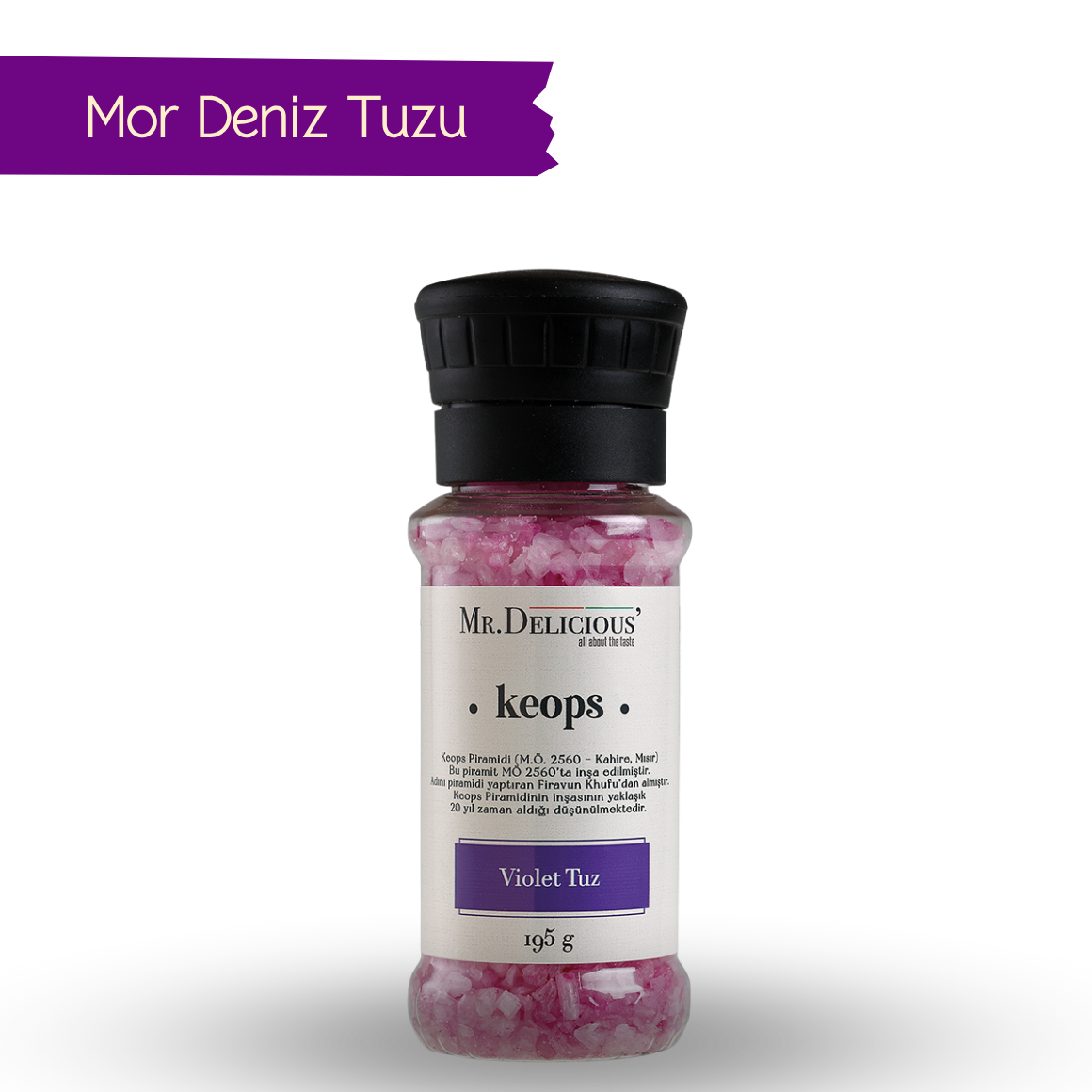 Mor Deniz Tuzu Violet
