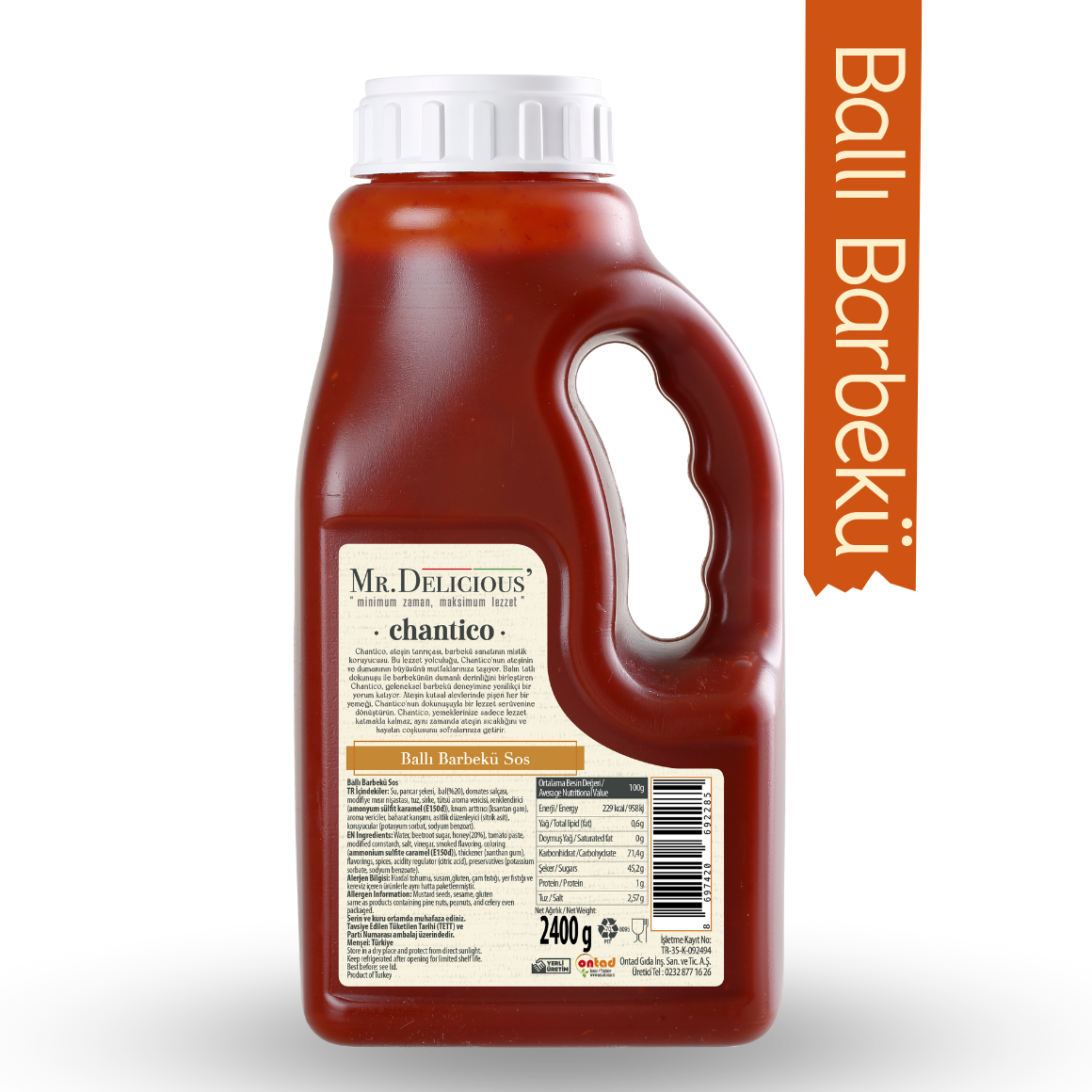 Ballı Barbekü Sos 2L