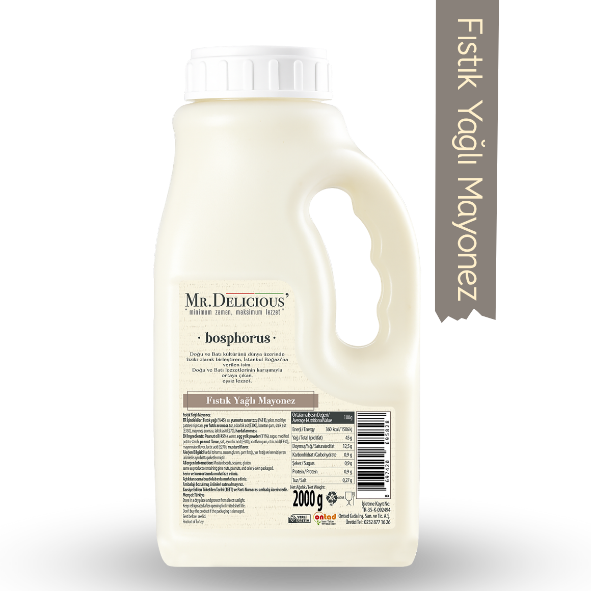 Fıstık Yağlı Mayonez