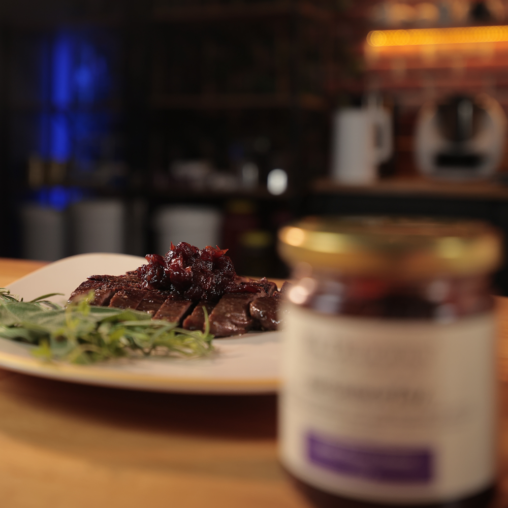 Yaban Mersinli Flank Steak